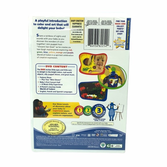 DISNEY BABY EINSTEIN | World of Colors DVD - Picture 3 of 3